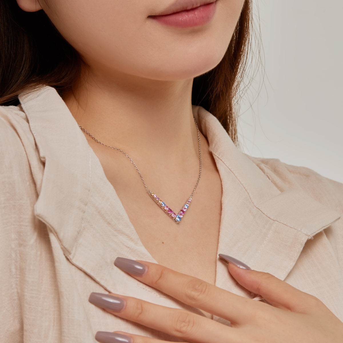 [Elite]Ornate Round Cut Necklace
