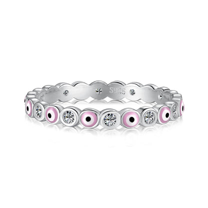 [Elite]Sparkling Vibrant Round Shape Daily Ring