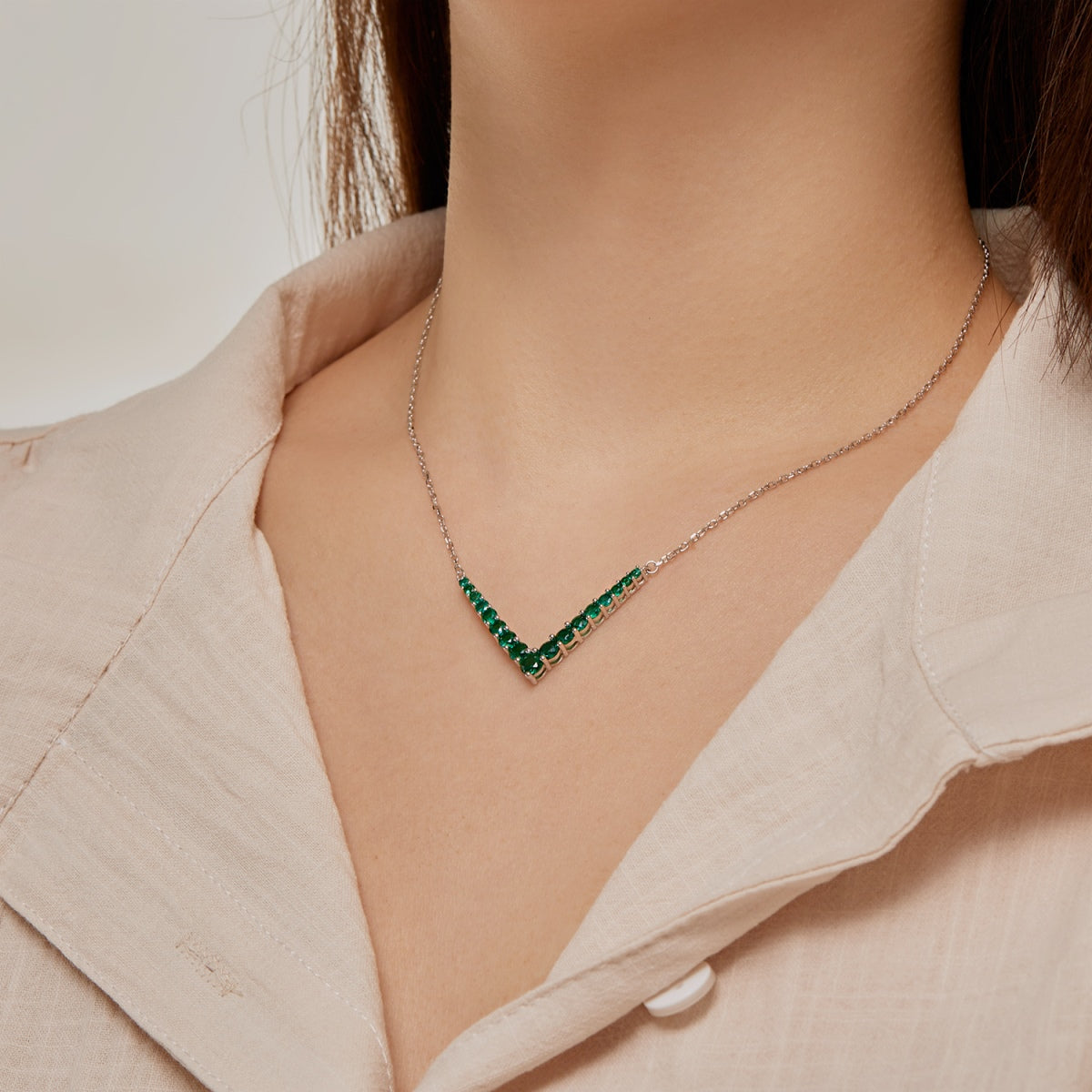 [Elite]Ornate Round Cut Necklace
