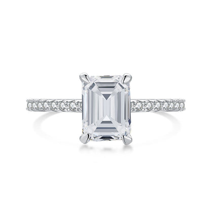 [Elite]2.0 Carat Scintillating Ornate Radiant Cut Party Ring