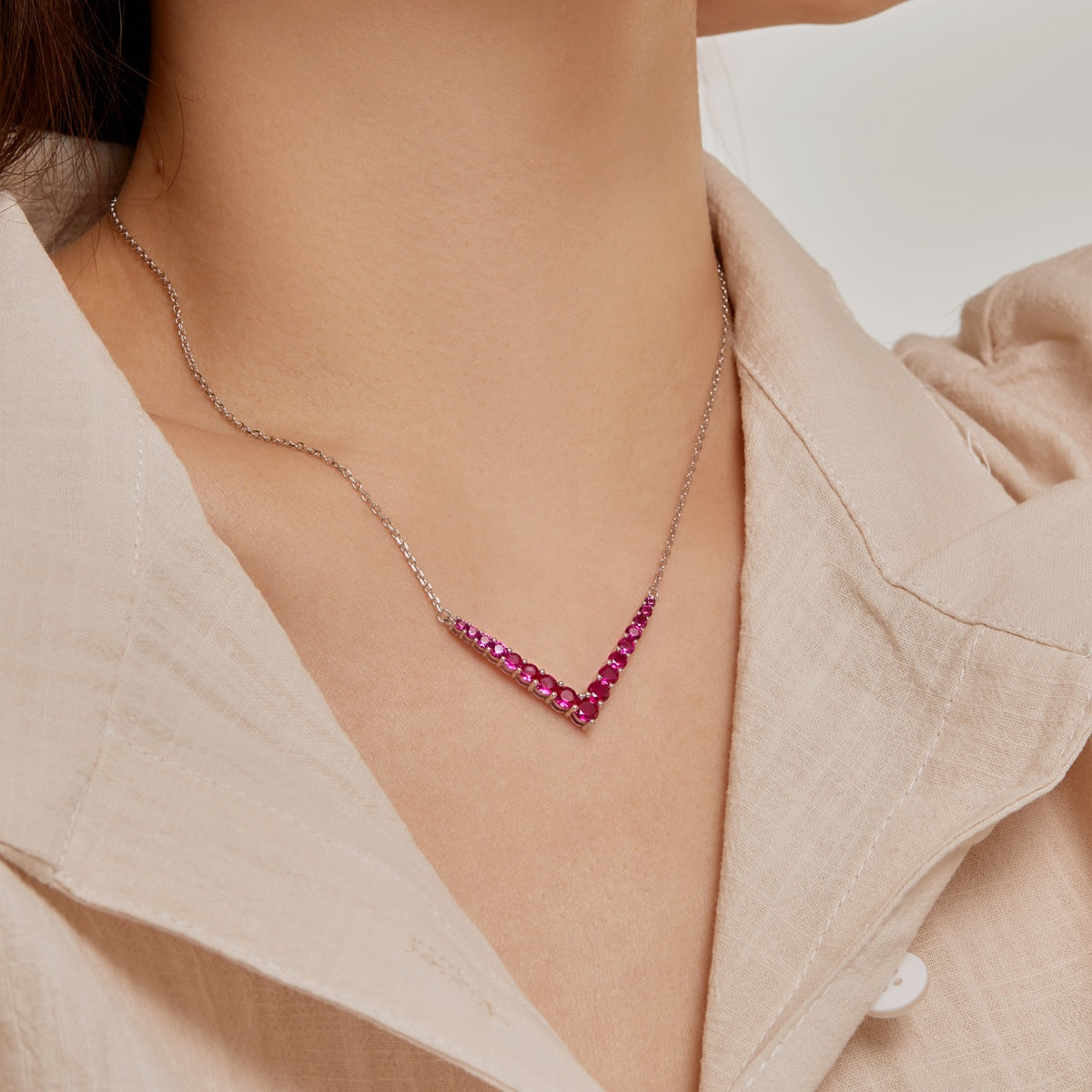 [Elite]Ornate Round Cut Necklace