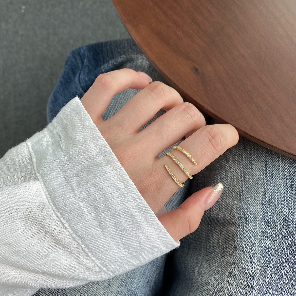 [Elite]Unique Vibrant Entangle Daily Ring