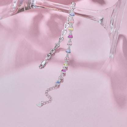 [Elite]Radiant Water Drop Shape Daily Bracelet
