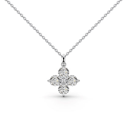 [Elite]Four-Leaf Clover And Eight-Pointed Star Necklace