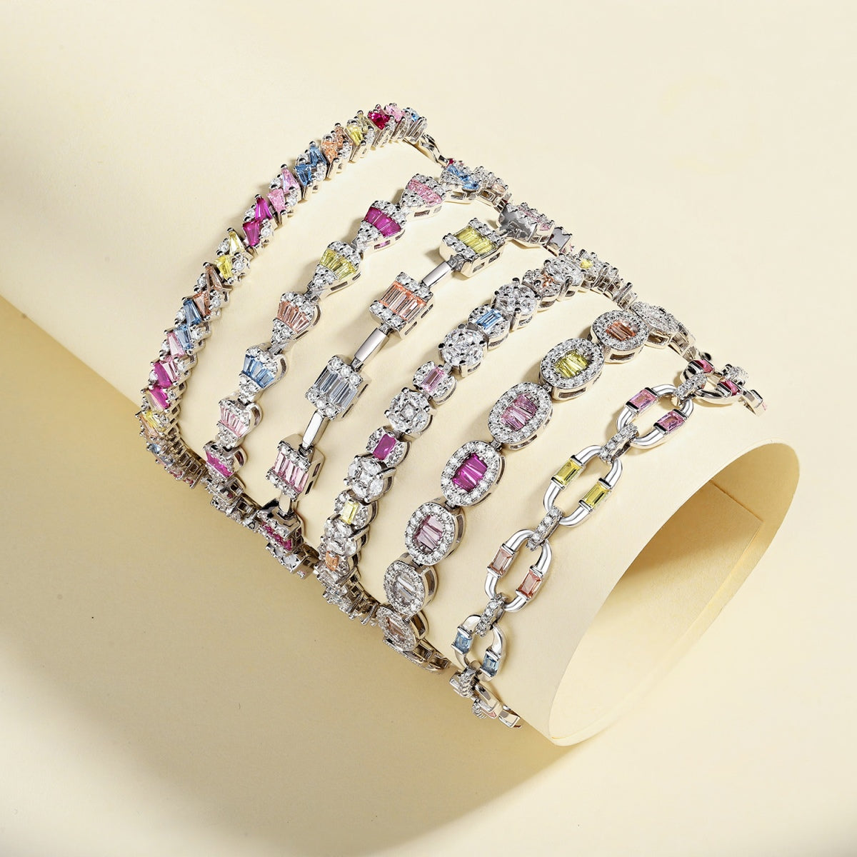 [Elite]Dazzling Colorful Daily Bracelet