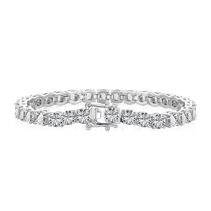 [Elite]Ornate Sparkling Round Cut Wedding Bracelet