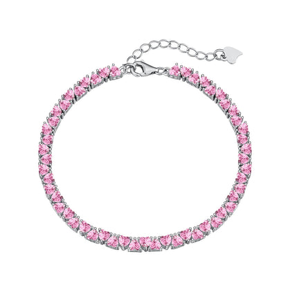 [Elite]Dazzling Romantic Heart Shape Lover Bracelet