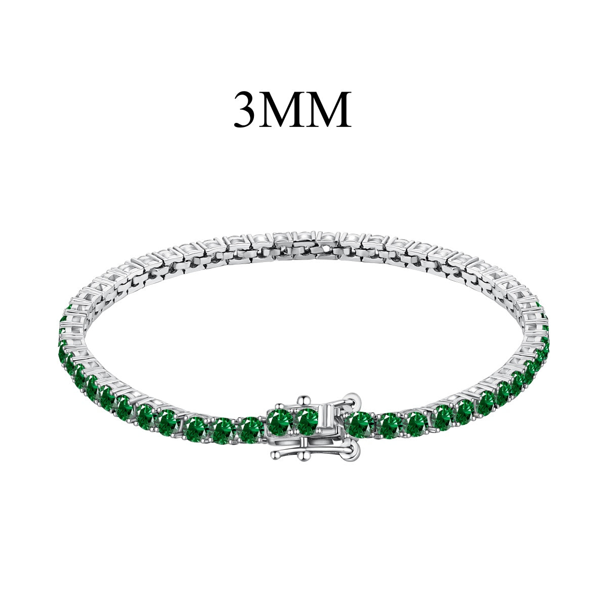 [Elite]Radiant Colorful Round Cut Party Bracelet