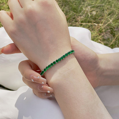 [Elite]Radiant Colorful Round Cut Party Bracelet