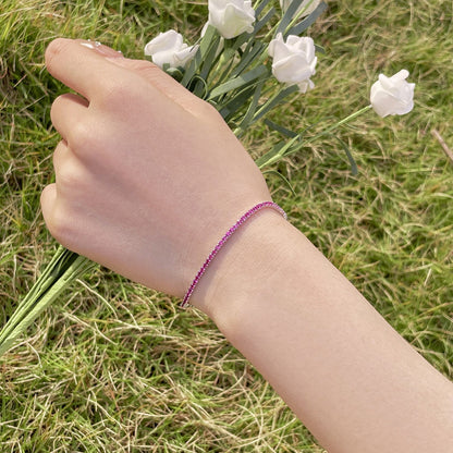 [Elite]Radiant Colorful Round Cut Party Bracelet