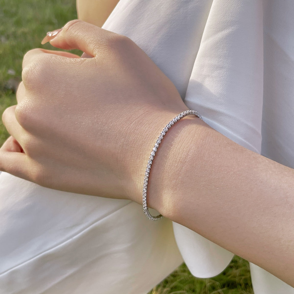 [Elite]Radiant Colorful Round Cut Party Bracelet