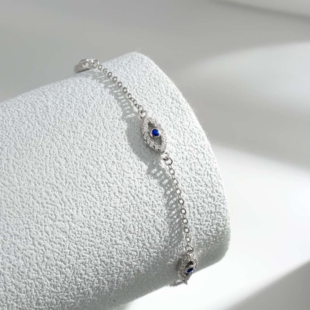 [Elite]Evil Eye Shape Pendent Necklace