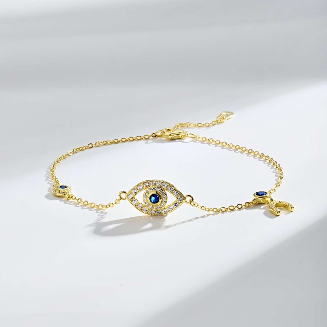 [Elite]Dainty Eye Shape Necklace