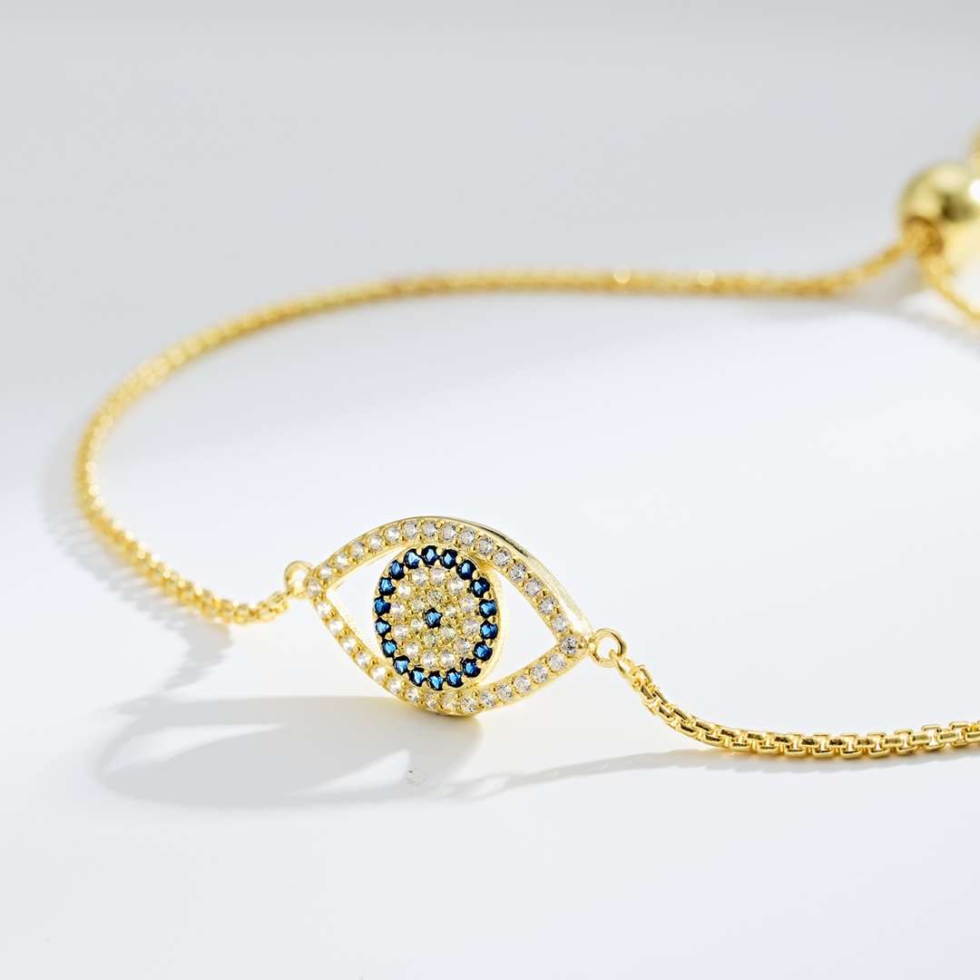 [Elite]Dazzling Eye Shape Necklace