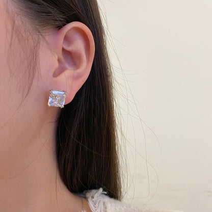 [Elite]Delicate Square Shape Earrings