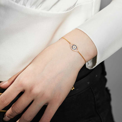 [Elite]Dazzling Eye Shape Necklace