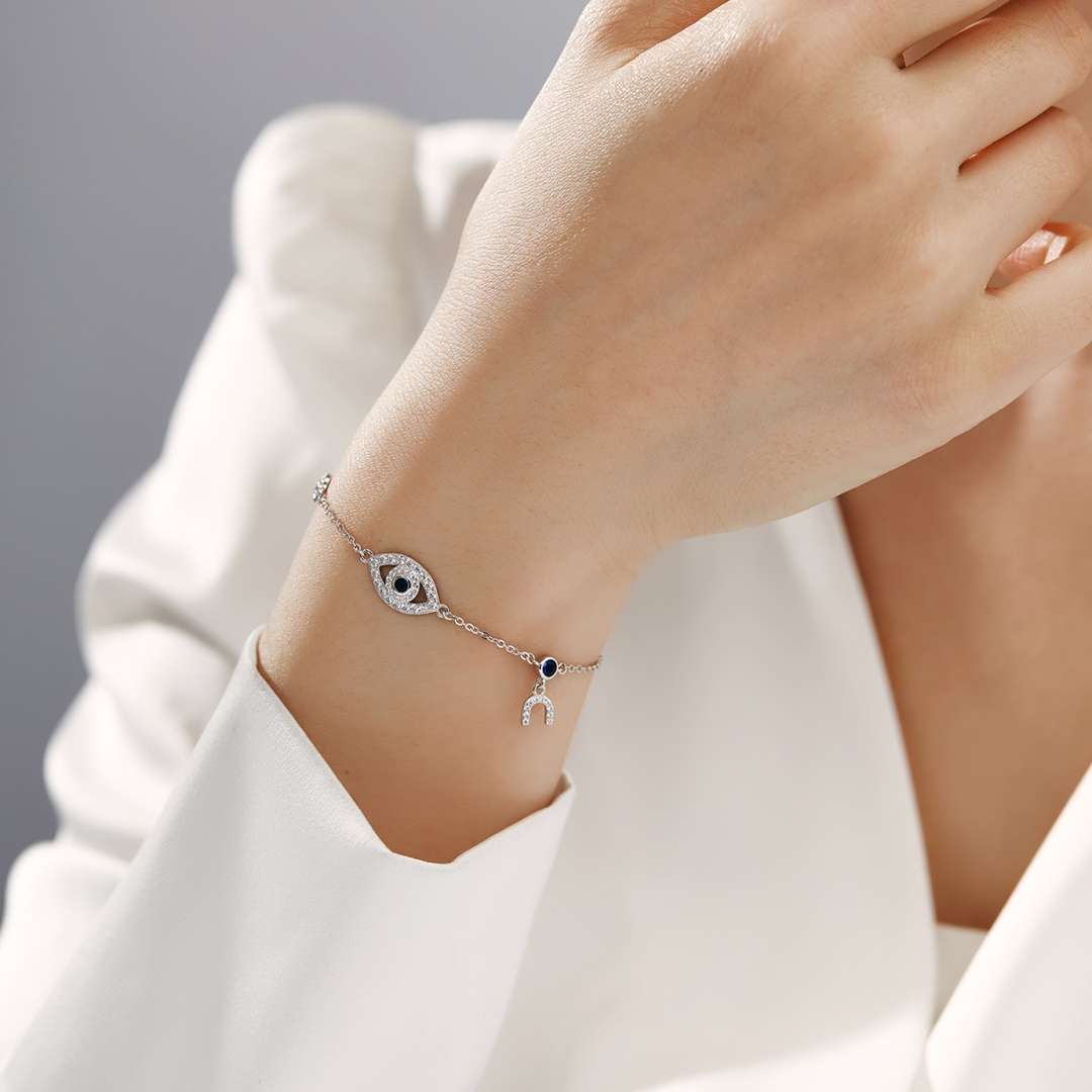 [Elite]Dainty Eye Shape Necklace