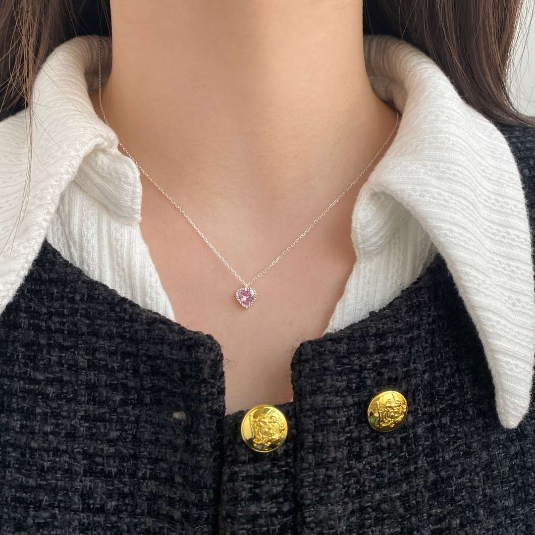 [Elite]Ornate Heart Shape Necklace