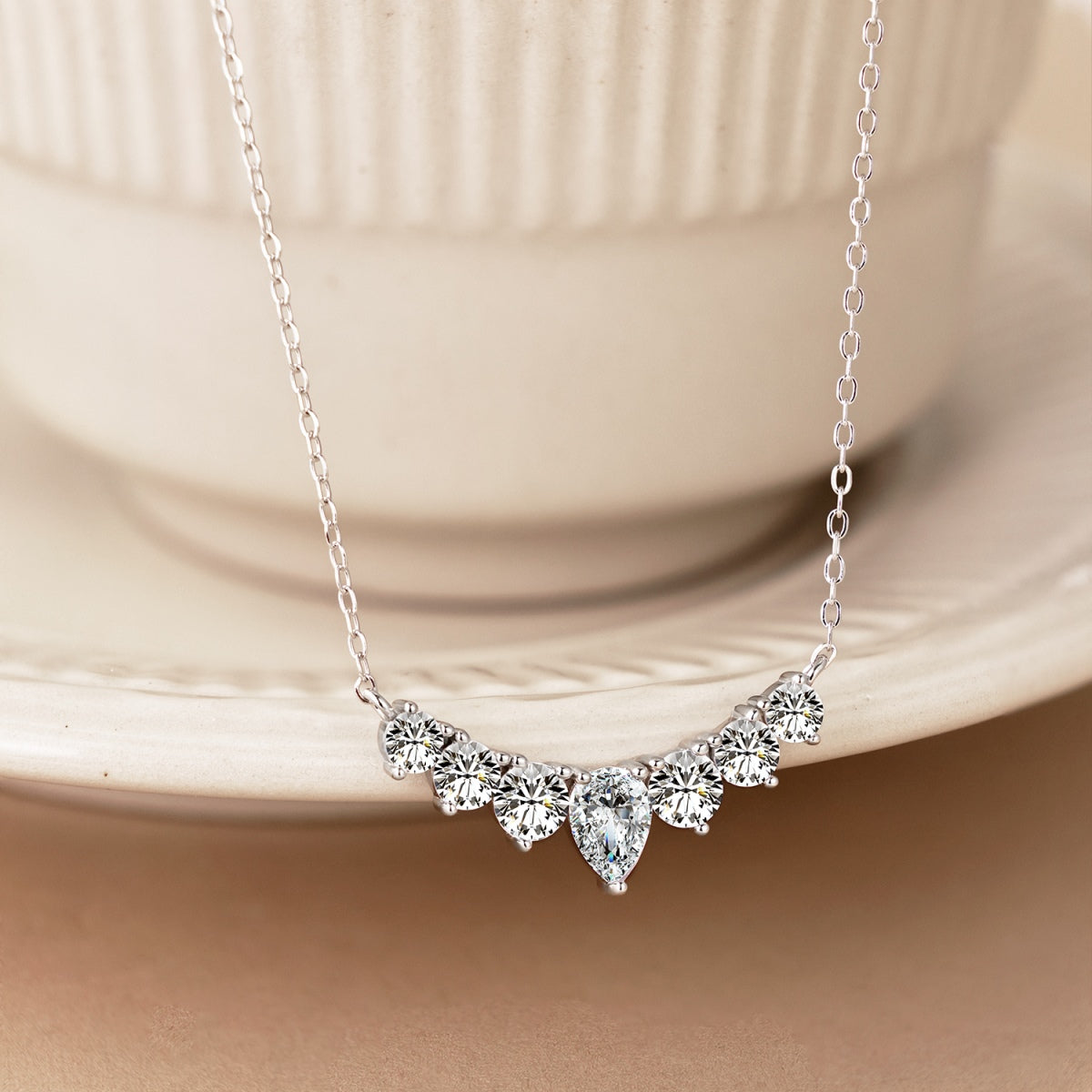 [Elite]Dainty Colorful Heart Necklace