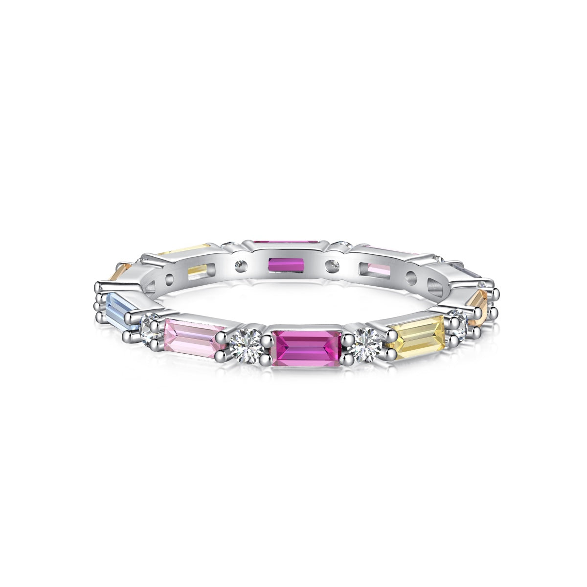 [Elite]Lively In Shades Elegant Radiant Cut Daily Ring