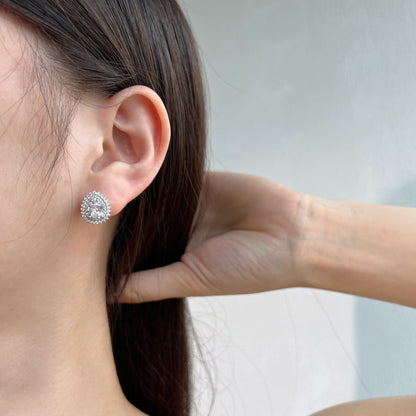 [Elite]Delicate Gorgeous Pear Cut Daily Earrings