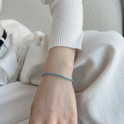 [Elite]Dazzling Exquisite Round Cut Daily Bracelet