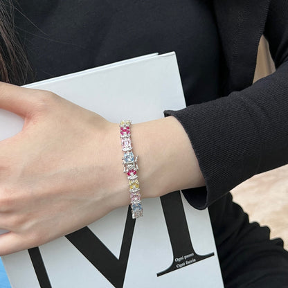 [Elite]Delicate Colorful Multi Cut Party Bracelet