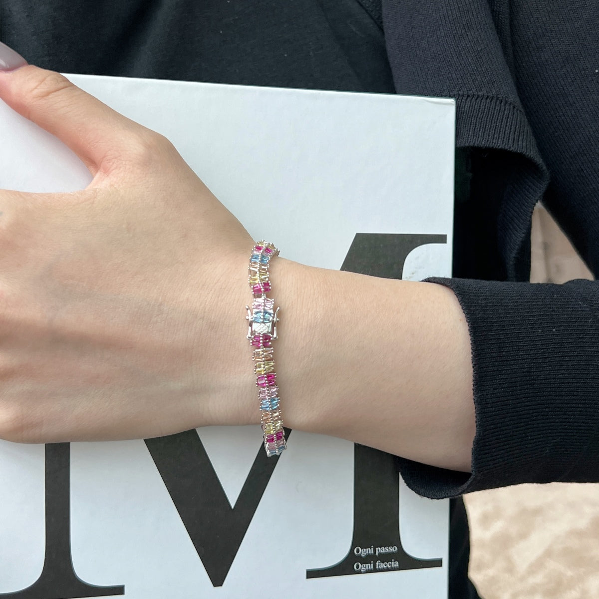 [Elite]Sparkling Exquisite Multi Cut Party Bracelet