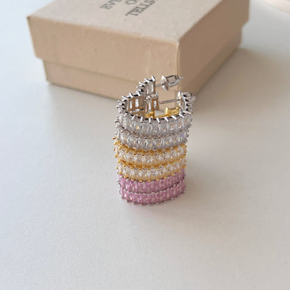 [Elite]Radiant Heart Cutout Earrings