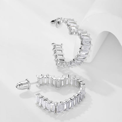 [Elite]Radiant Heart Cutout Earrings