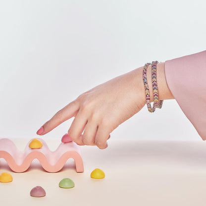 [Elite]Ornate Sparkling Round Cut Party Bracelet