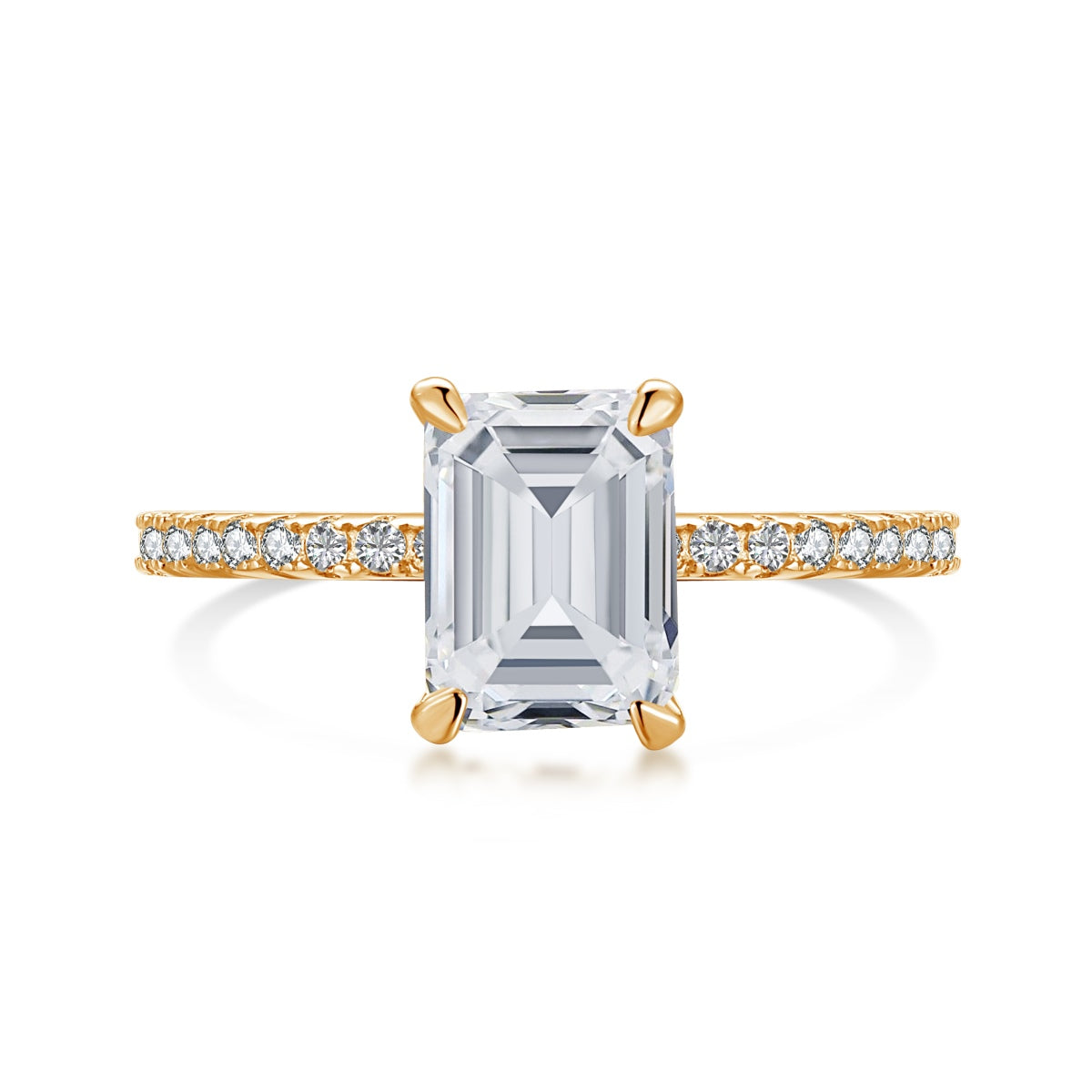 [Elite]2.0 Carat Scintillating Ornate Radiant Cut Party Ring