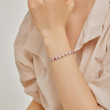 [Elite]Radiant Colorful Round Shape Daily Bracelet