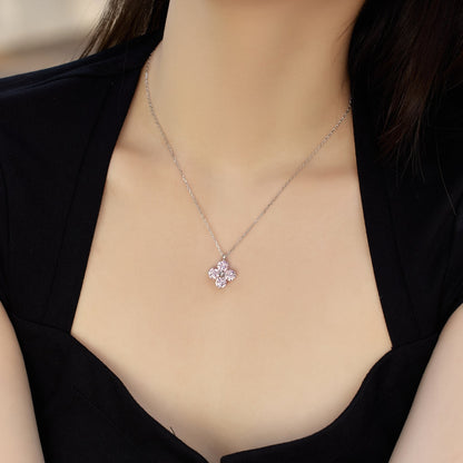 [Elite]Four-Leaf Clover And Eight-Pointed Star Necklace