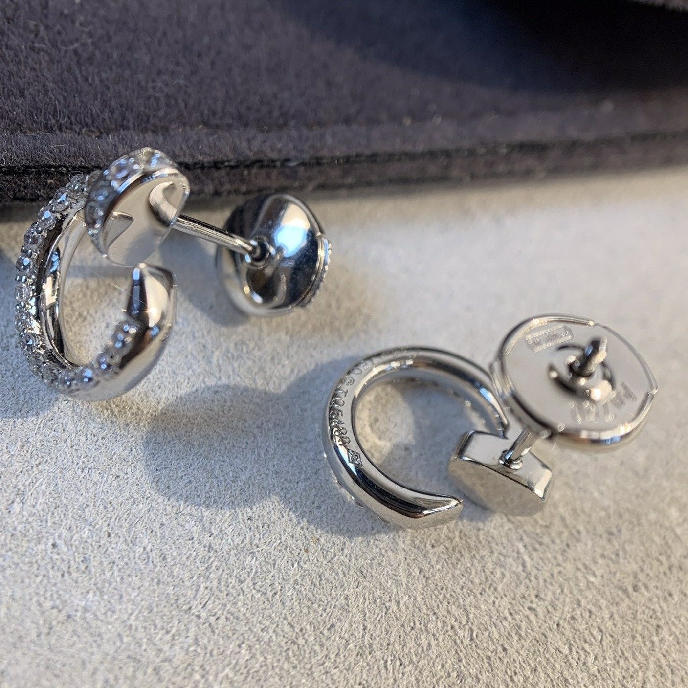 [Elite]JUSTE EARRINGS SILVER DIAMONDS