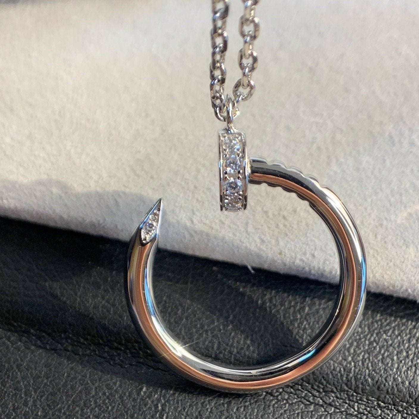 [Elite]JUSTE NECKLACE SILVER