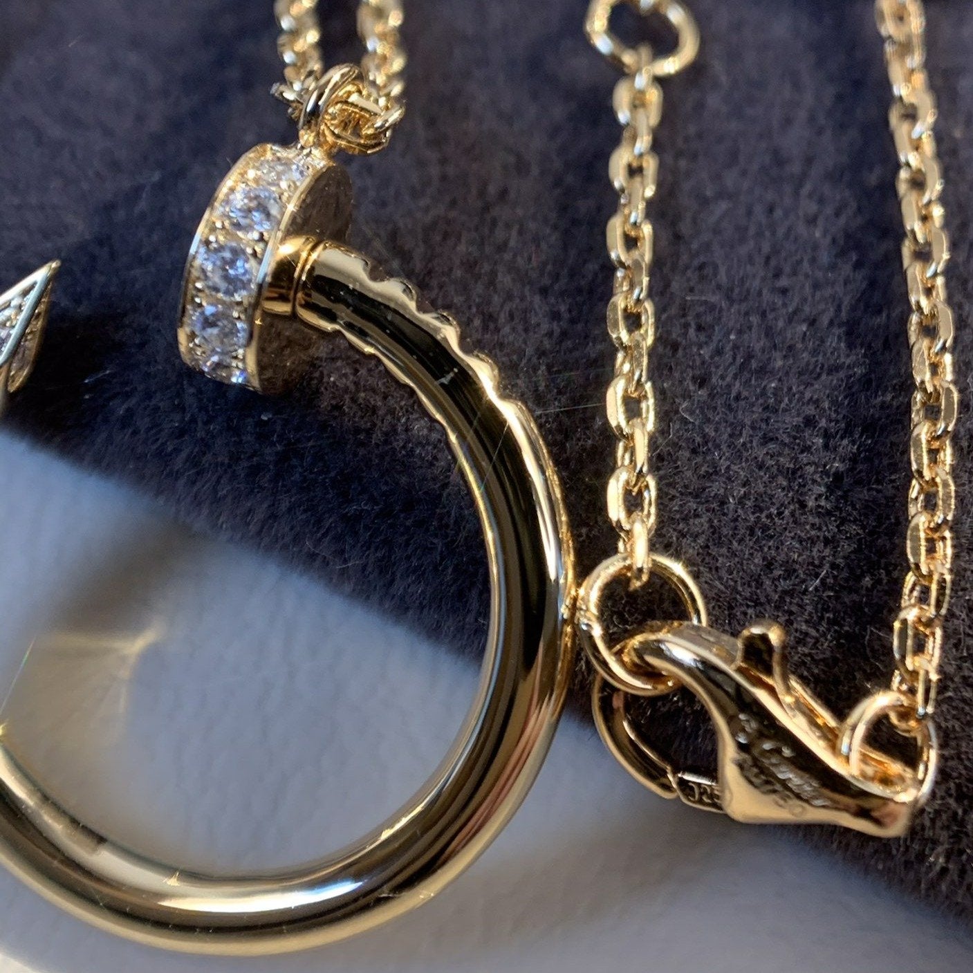[Elite]JUSTE NECKLACE PINK GOLD