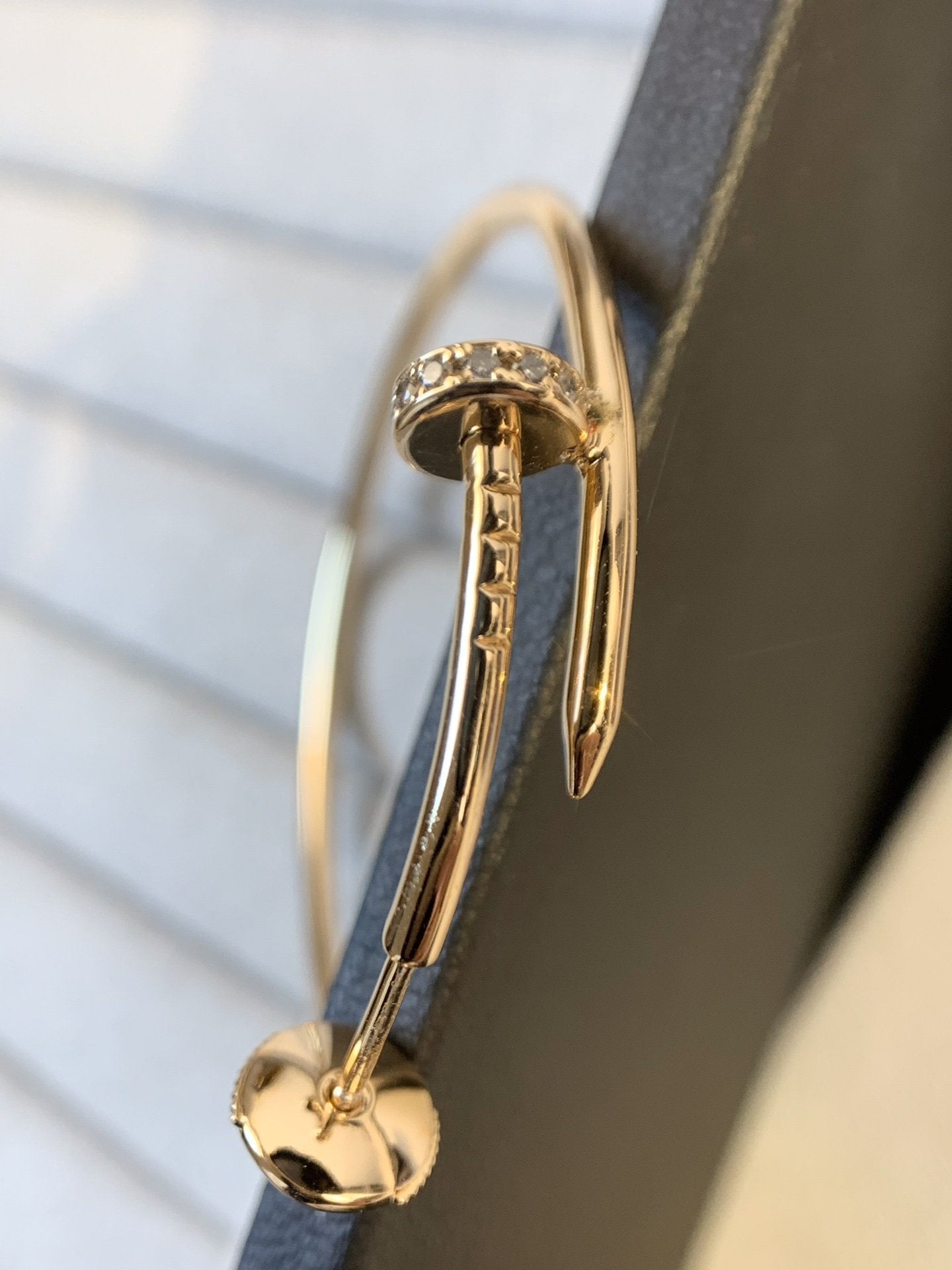 [Elite]JUSTE EARRINGS GOLD DIAMONDS 1.8MM