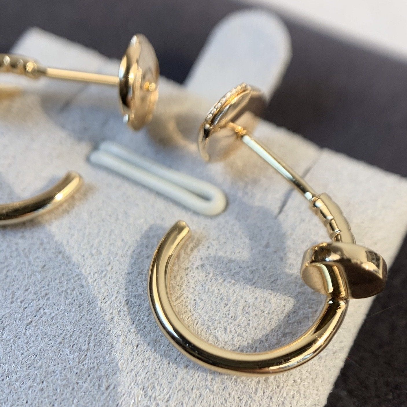 [Elite]JUSTE EARRINGS PINK GOLD