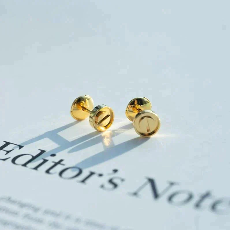 [Elite]LOVE EARRINGS GOLD 10MM