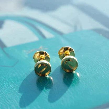 [Elite]LOVE EARRINGS GOLD 10MM