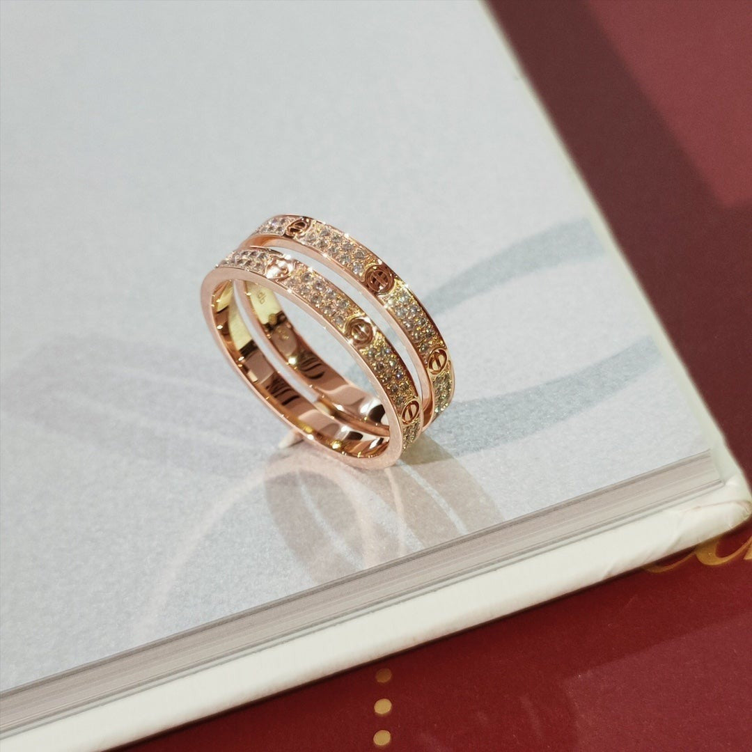 [Elite]LOVE RING 2.65MM DIAMOND