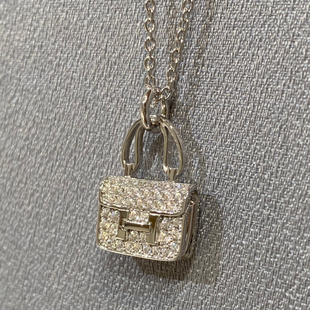 [Elite]CONSTANCE PEDANT DIAMOND NECKLACE