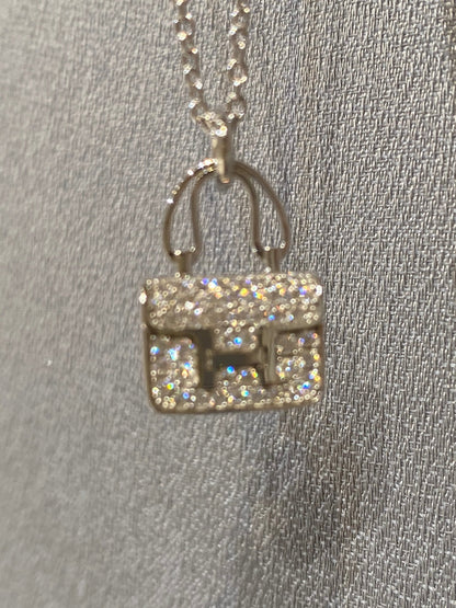 [Elite]CONSTANCE PEDANT DIAMOND NECKLACE