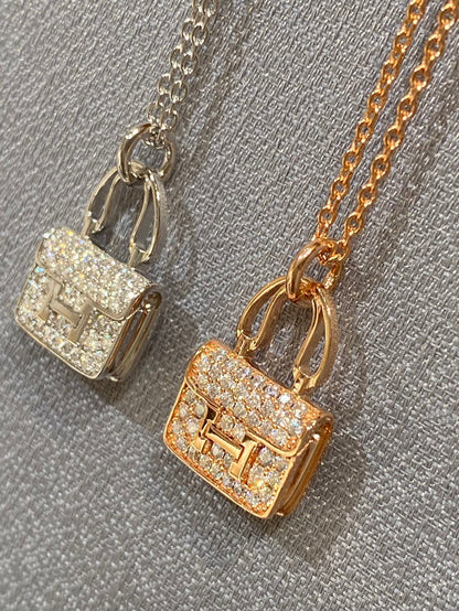 [Elite]CONSTANCE PEDANT DIAMOND NECKLACE