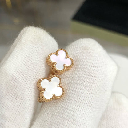 [Elite]CLOVER MINI GOLD EARRINGS