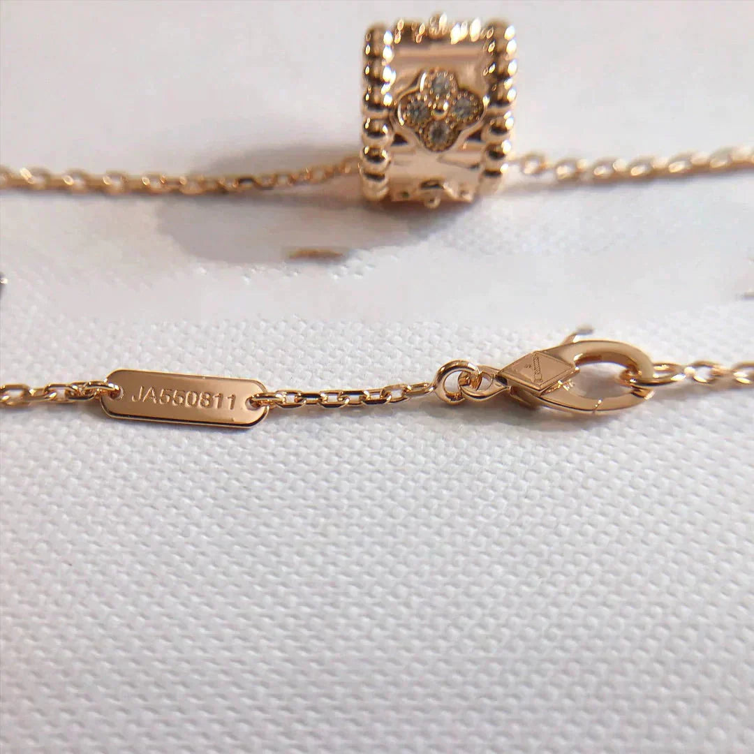[Elite]PERLEE PEDANT NECKLACE GOLD / ROSE GOLD