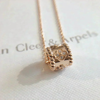 [Elite]PERLEE PEDANT NECKLACE GOLD / ROSE GOLD