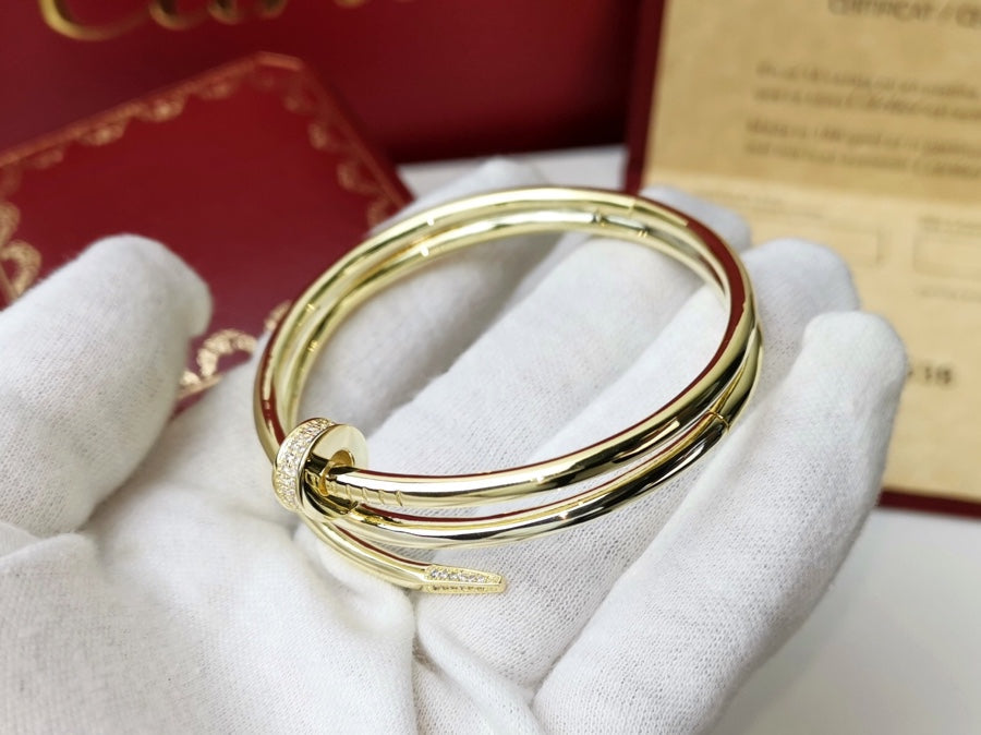 [Elite]JUSTE BRACELET 3.5MM DOUBLE ROW DIAMOND