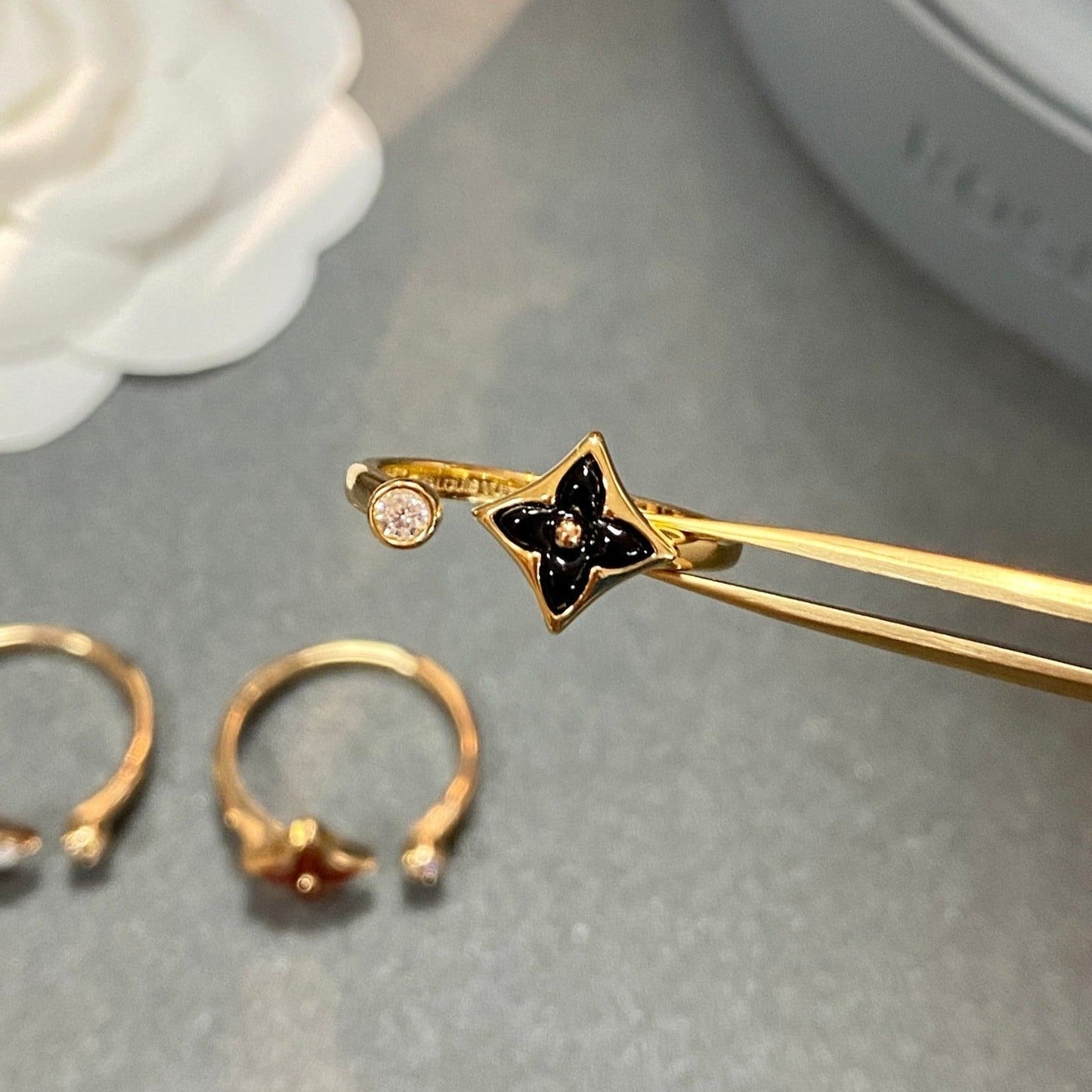 [Elite]STAR 1 DIAMOND OPEN RING